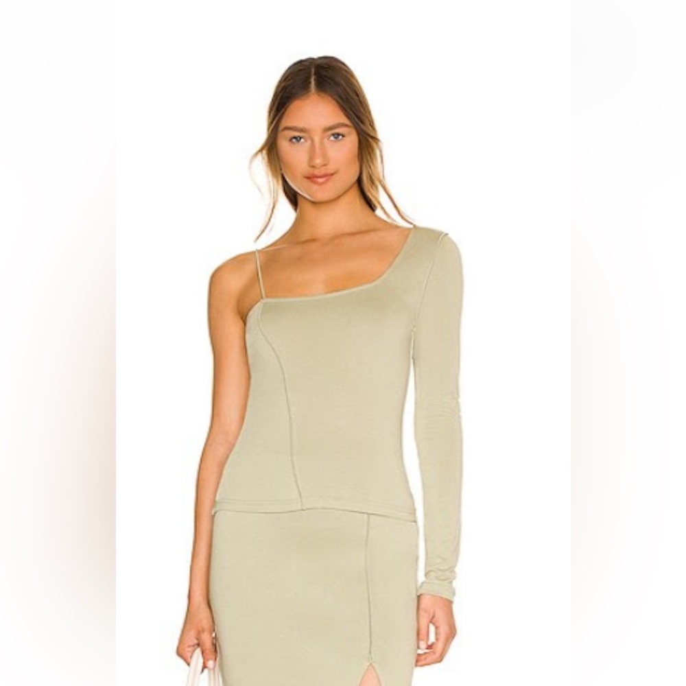 Song of Style Dasha Top in Sage Green
